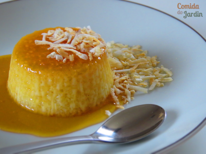 Flan de manioc